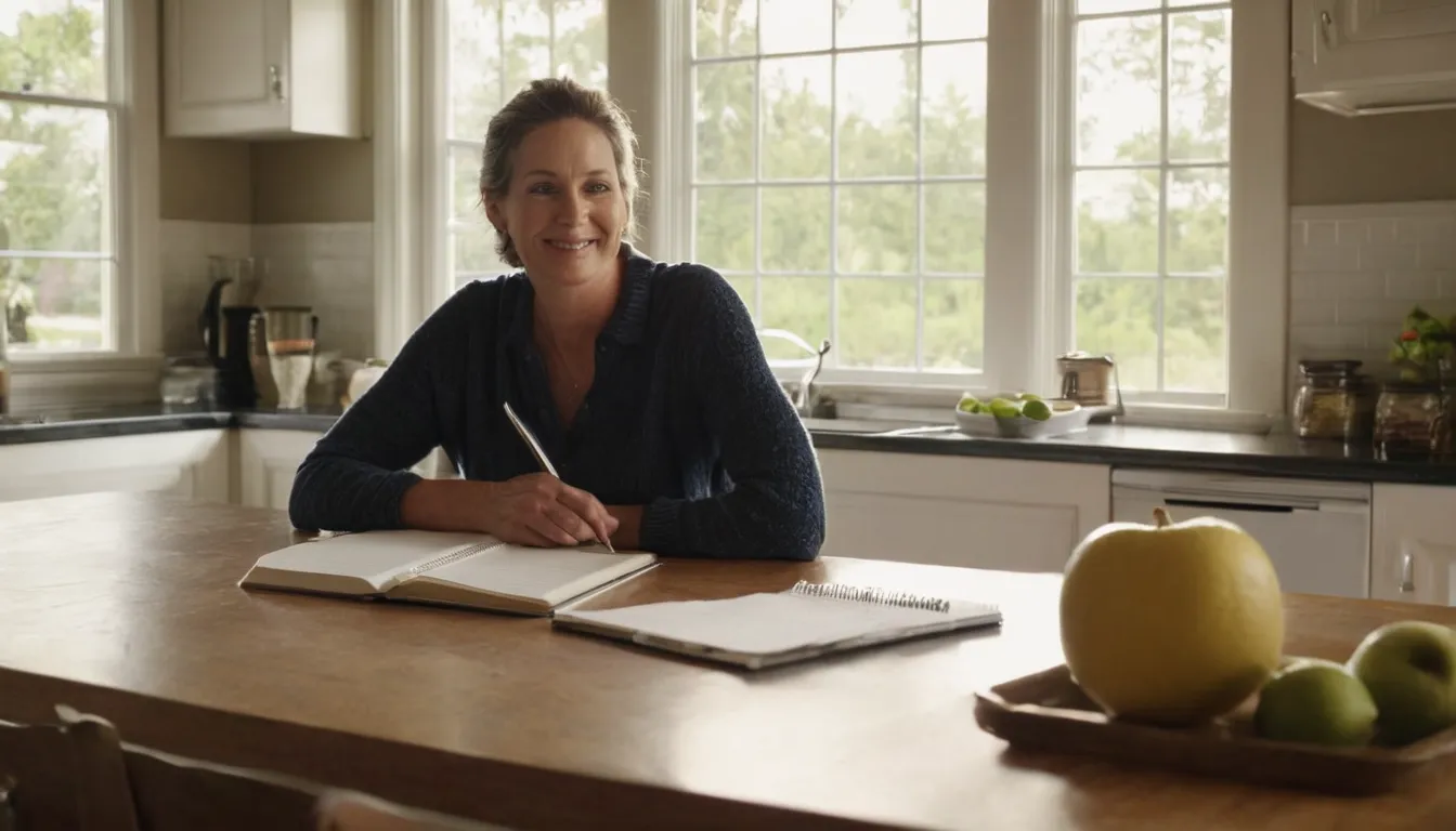 A homeowner reviewing a written window quote at a kitchen table in the Everett area